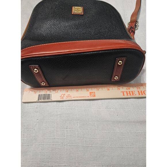 Dooney and Bourke Pebble Leather Zip Pod Backpack Black and  display picture 1